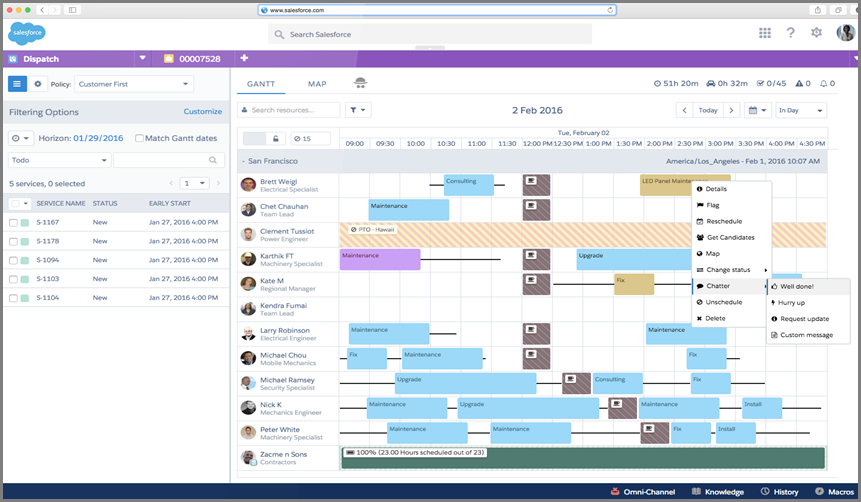Implementing AI in salesforce FSL